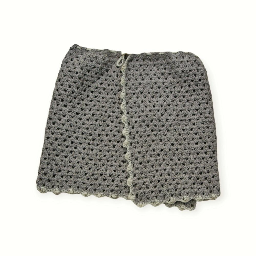 Crocheted mini skirt for girls - ALMA