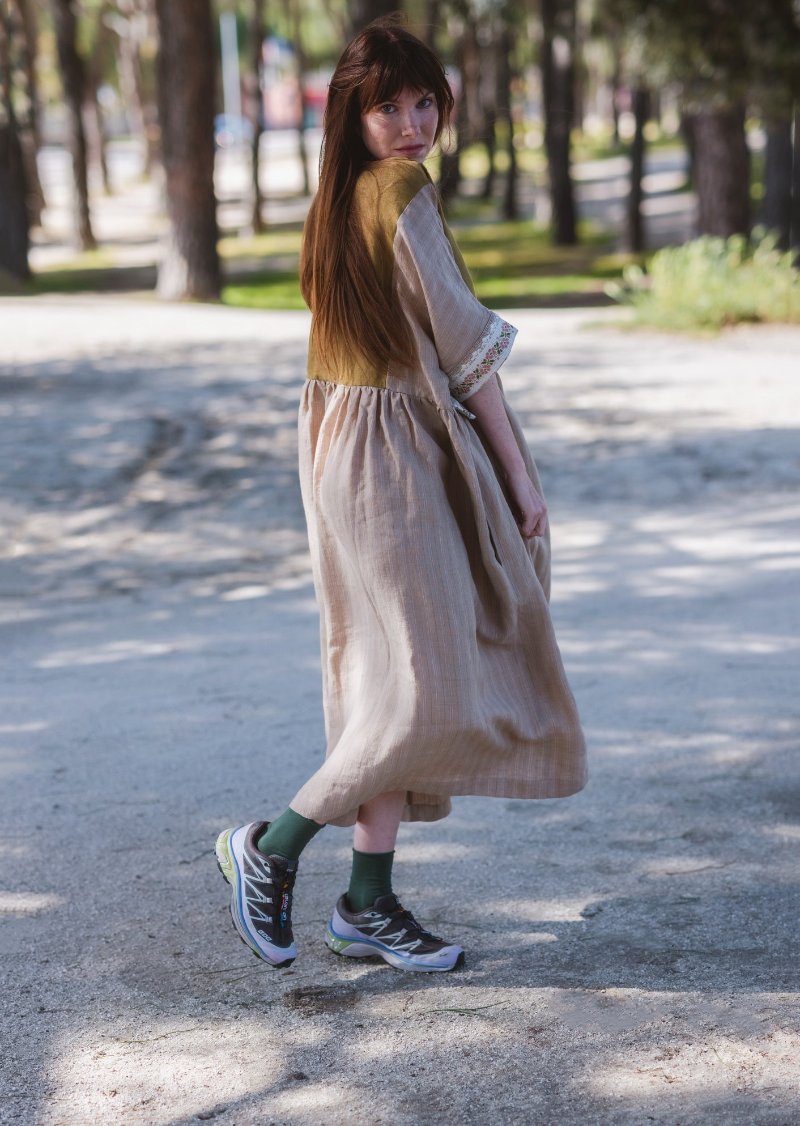 Effortless linen dress - FREEDOM