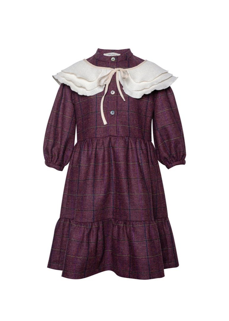 Girl's wool dress -CATALINA