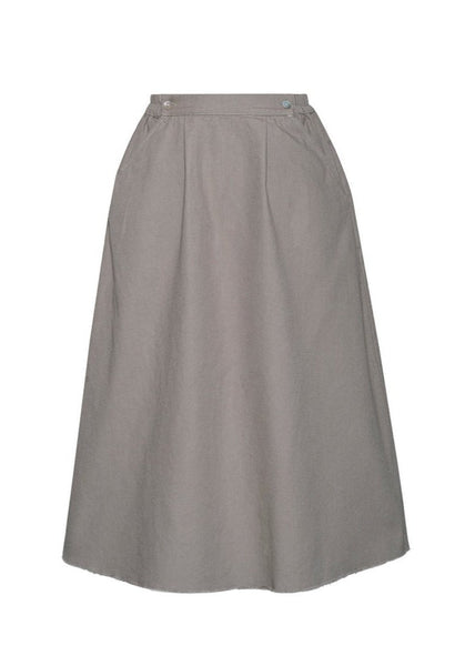 Linen cotton trapeze skirt - FARICA - MajulaHandmade