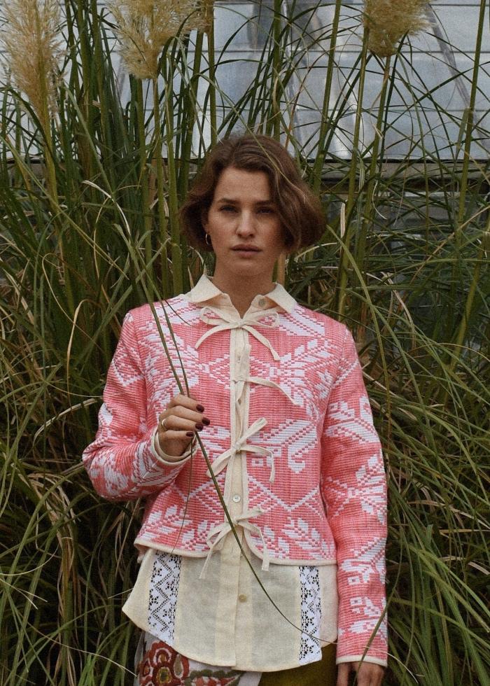 Whimsical heritage jacket