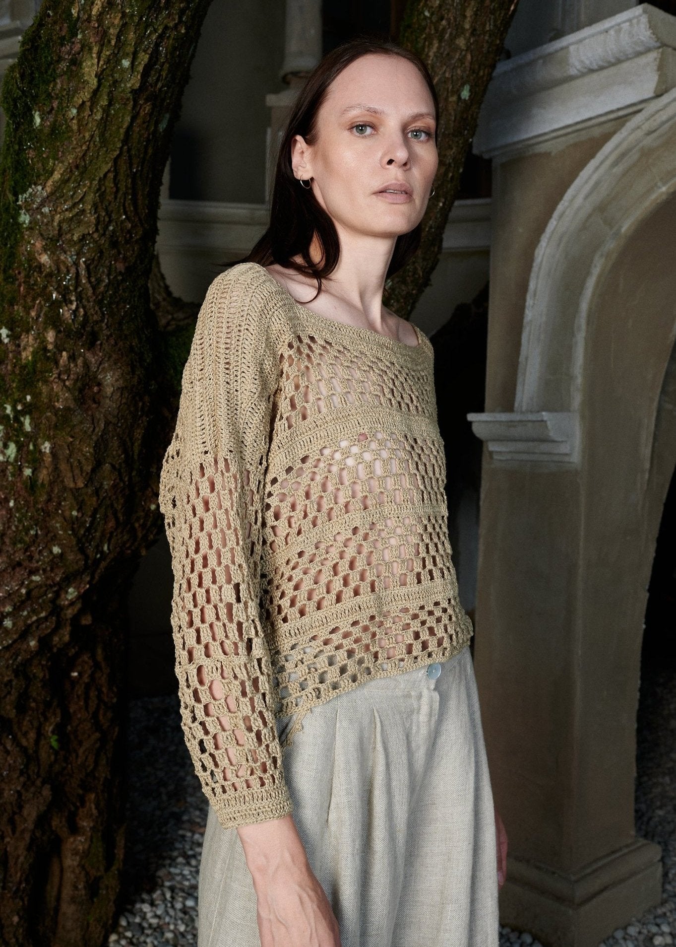 Aster crocheted blouse