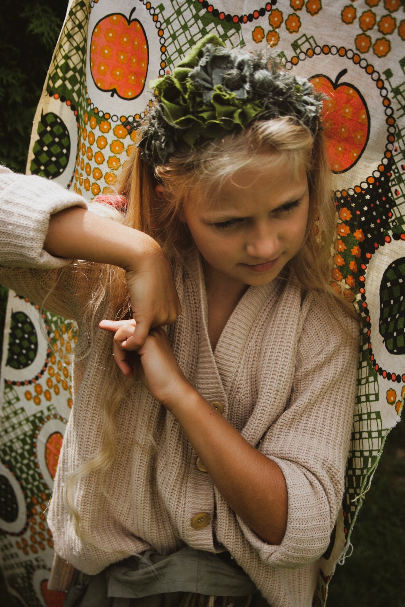 Shabby chic bohemian headband