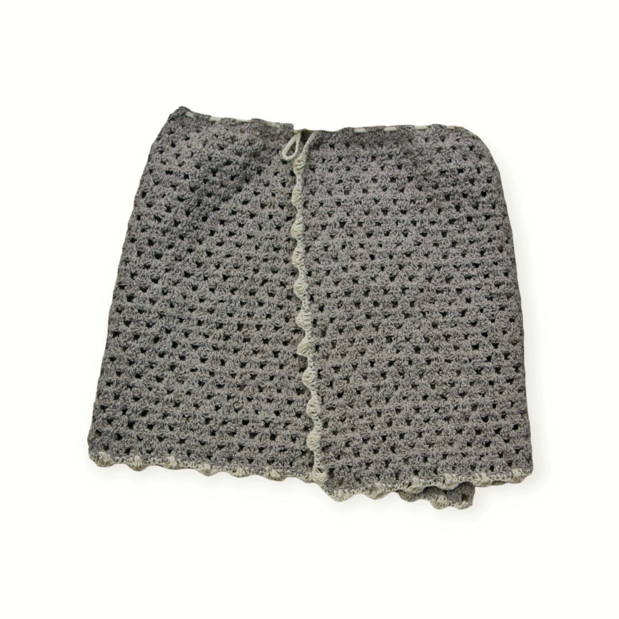 Linen crocheted skirt - ALMA