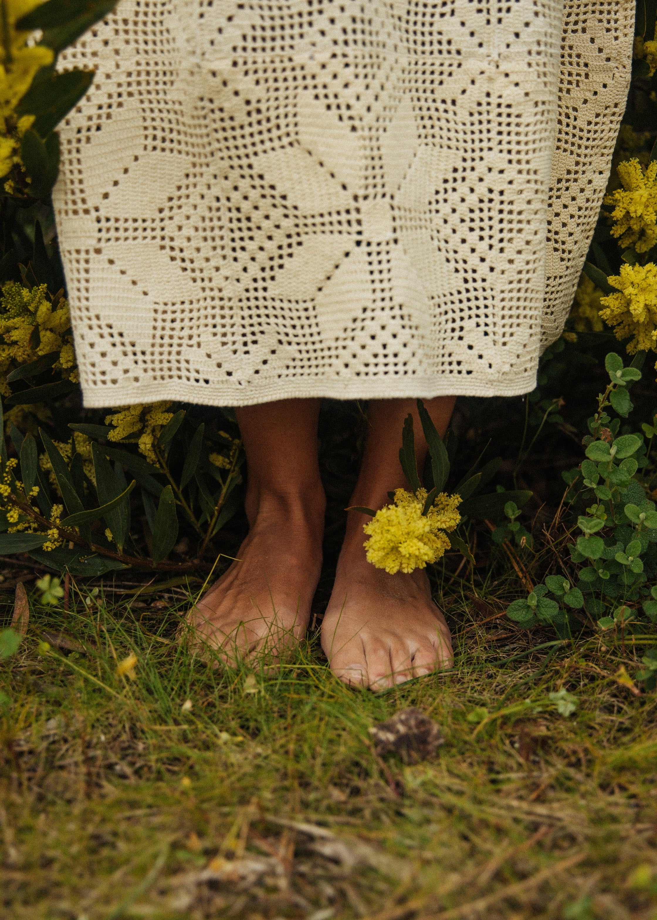 Long crocheted skirt - GAJA