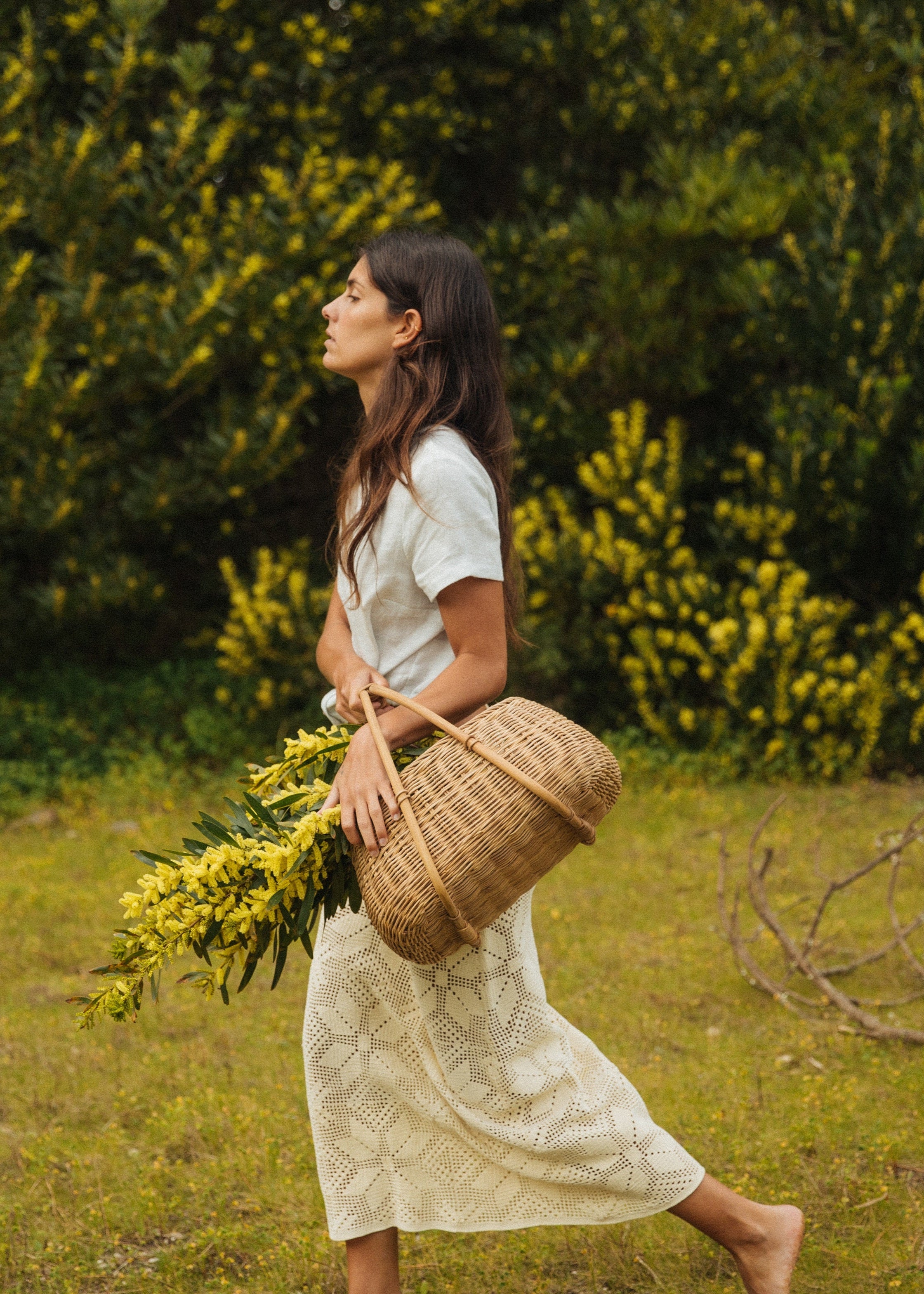 Long crocheted skirt - GAJA