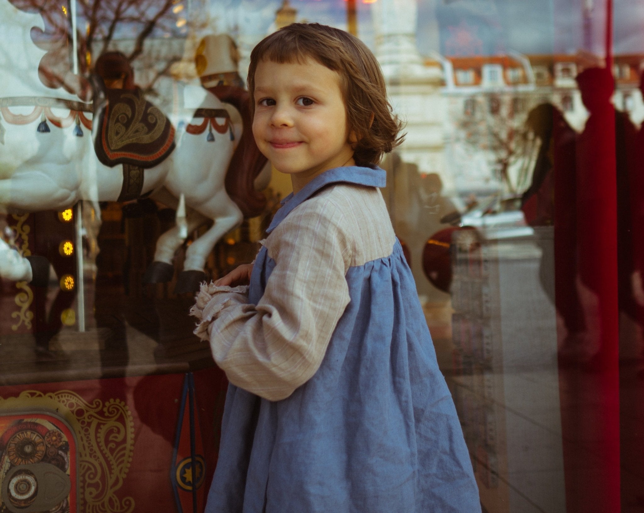 Linen dress - MELANIE