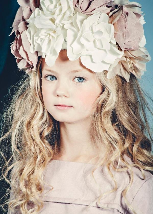 Pastel bloom silk crown