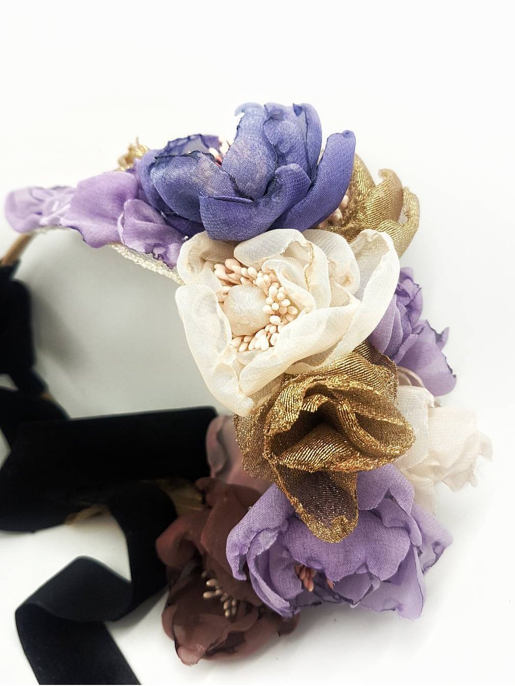 Royal flower headpiece