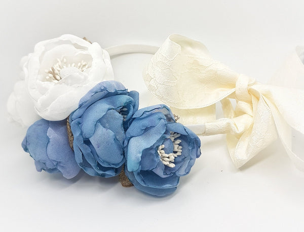 Snowdrop headpiece - MajulaHandmade