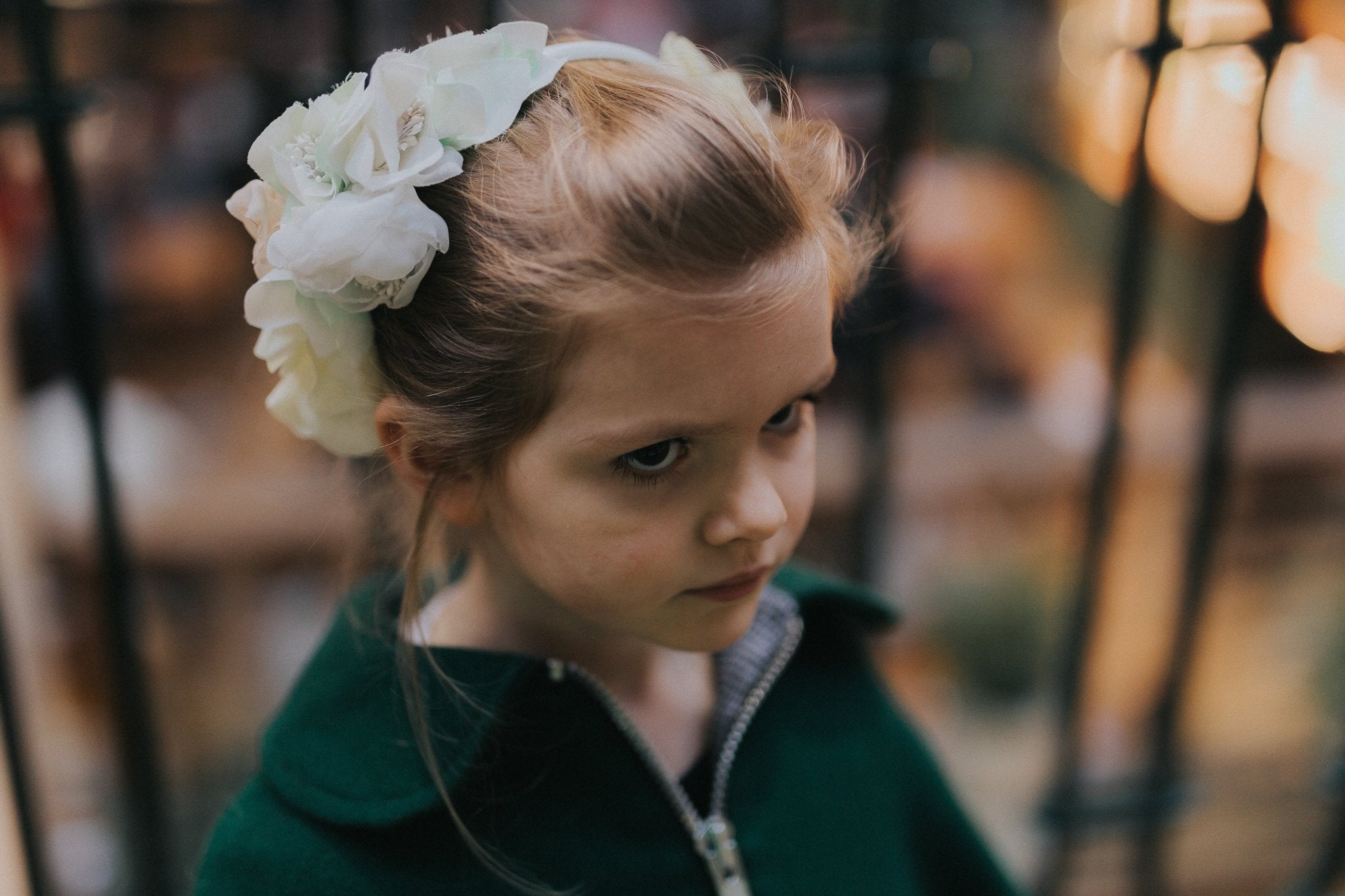 Spring petals headpiece