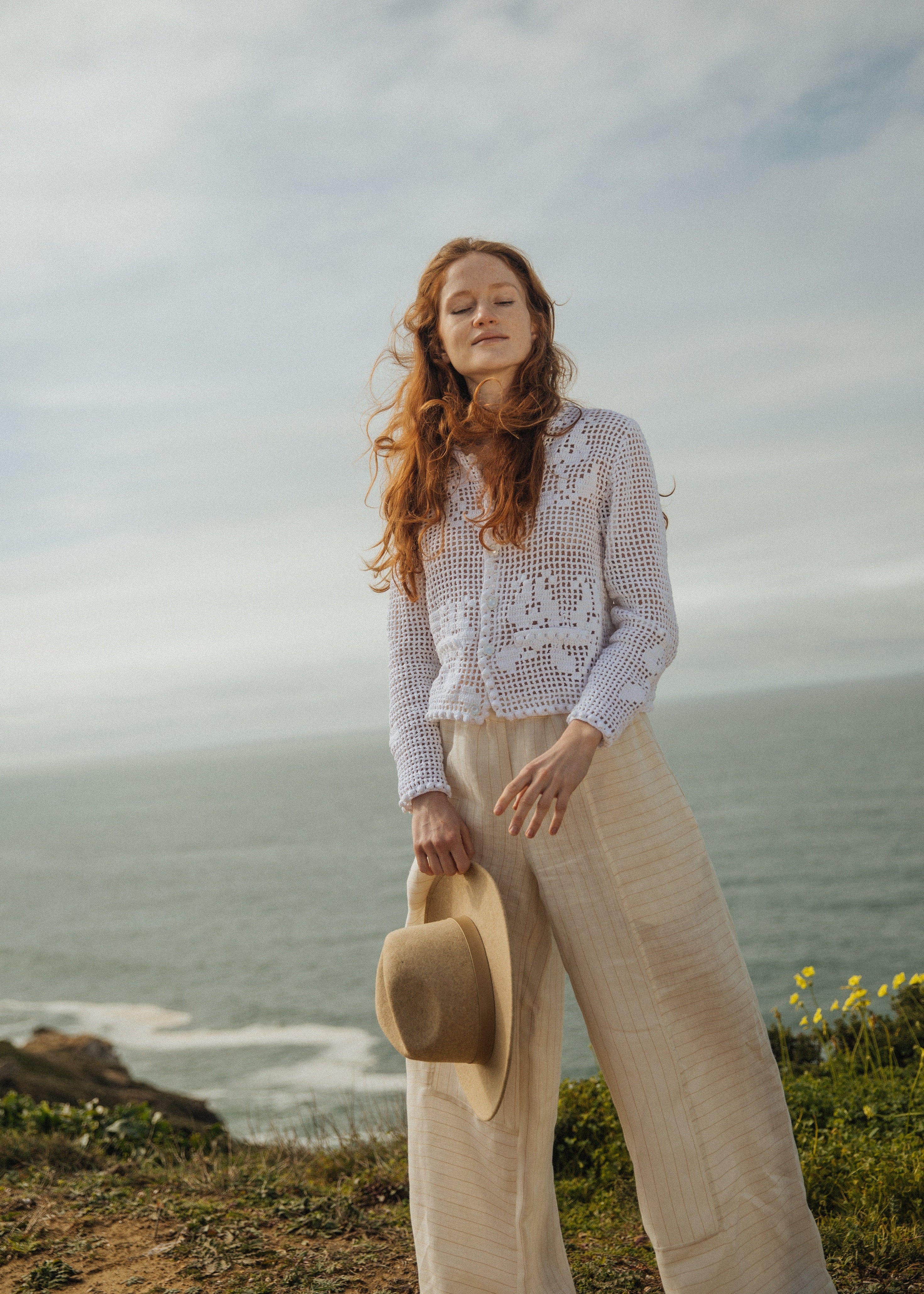 Striped Linen Trousers