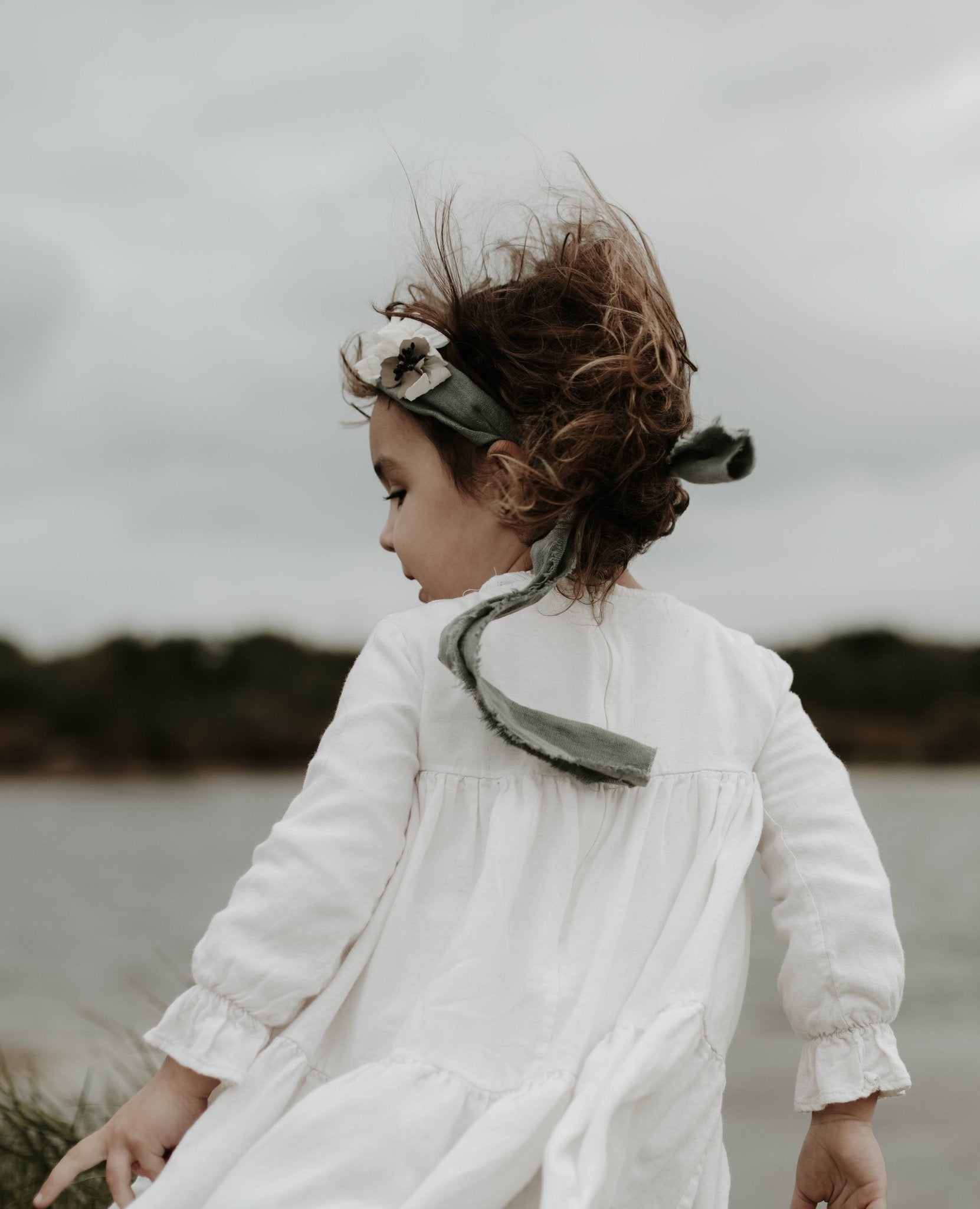 Linen Waist Headband - THE BREEZE