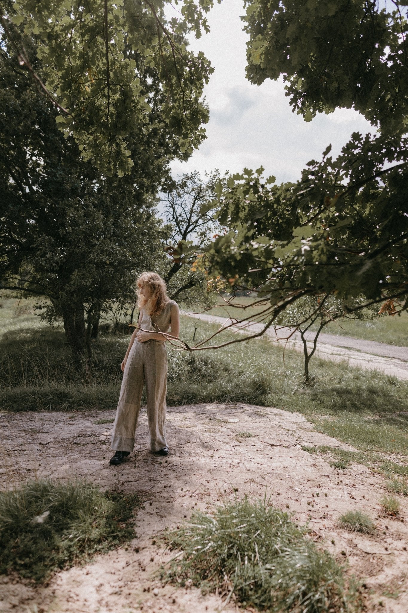 Wide leg pantsuit - Sandy