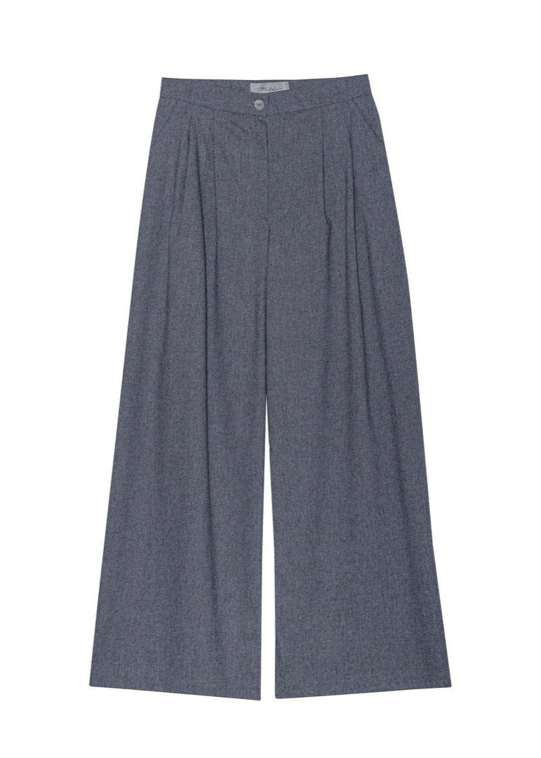 Wide leg wool pants - NAGI