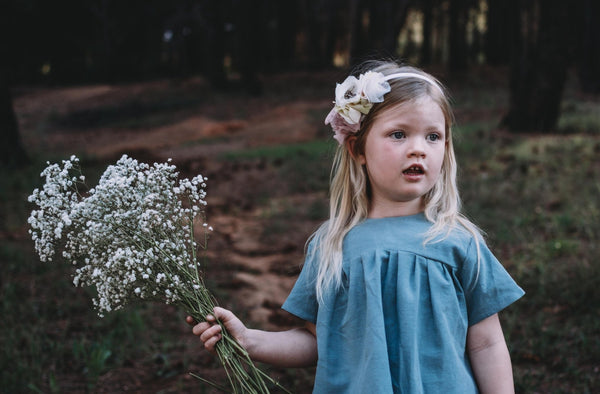 Wild flowers headpiece - MajulaHandmade