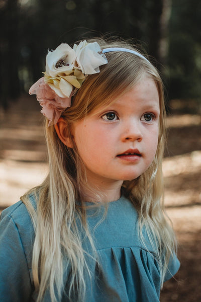 Wild flowers headpiece - MajulaHandmade