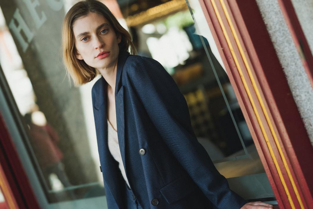 Women's wool blazer- KARTA